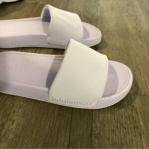 lululemon athletica Women's Light Purple Slide Sandals